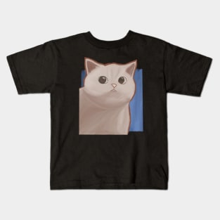 Moody Cat Kids T-Shirt